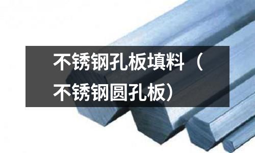 不銹鋼孔板填料（不銹鋼圓孔板）