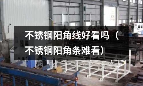 不銹鋼陽角線好看嗎(不銹鋼陽角條難看)