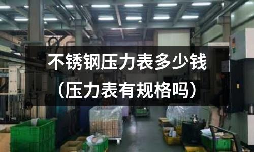 不銹鋼壓力表多少錢(壓力表有規格嗎)