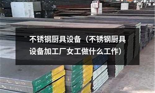不銹鋼廚具設備(不銹鋼廚具設備加工廠女工做什么工作)