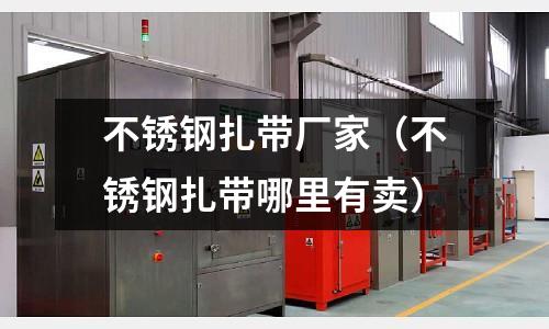 不銹鋼扎帶廠家(不銹鋼扎帶哪里有賣)