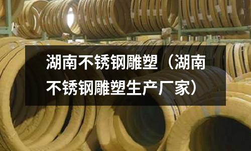 湖南不銹鋼雕塑(湖南不銹鋼雕塑生產廠家)