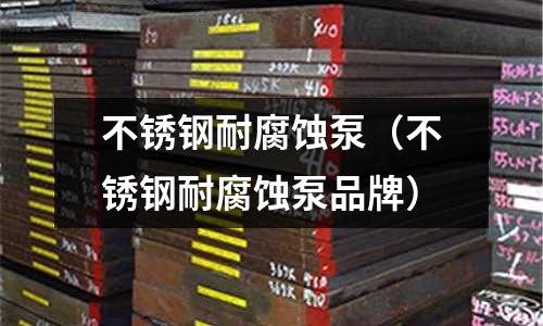 不銹鋼耐腐蝕泵(不銹鋼耐腐蝕泵品牌)