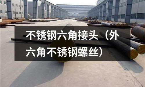 不銹鋼六角接頭(外六角不銹鋼螺絲)