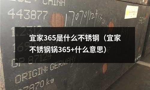 宜家365是什么不銹鋼(宜家不銹鋼鍋365+什么意思)