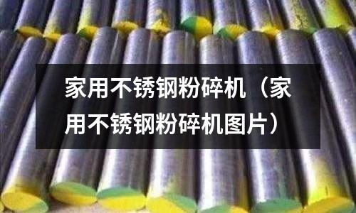 家用不銹鋼粉碎機(jī)(家用不銹鋼粉碎機(jī)圖片)