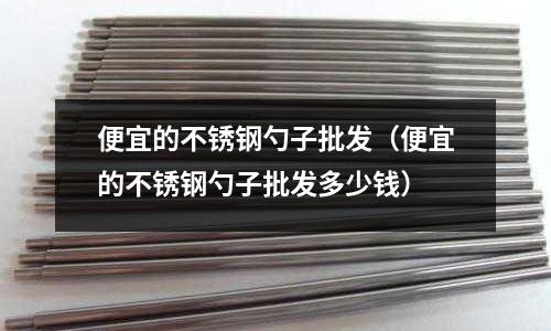 便宜的不銹鋼勺子批發（便宜的不銹鋼勺子批發多少錢）