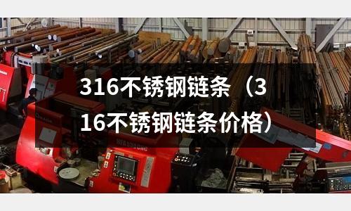 316不銹鋼鏈條(316不銹鋼鏈條價格)