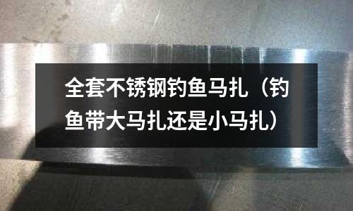 全套不銹鋼釣魚(yú)馬扎(釣魚(yú)帶大馬扎還是小馬扎)