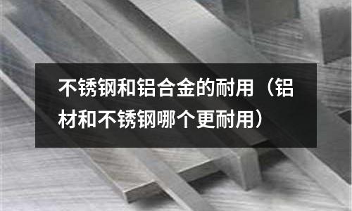 不銹鋼和鋁合金的耐用(鋁材和不銹鋼哪個更耐用)
