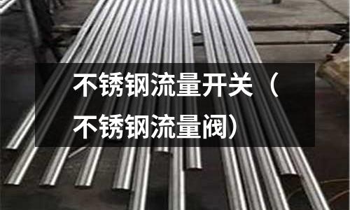 不銹鋼流量開(kāi)關(guān)(不銹鋼流量閥)