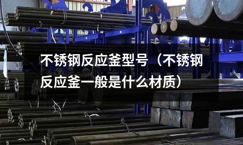 不銹鋼反應(yīng)釜型號(不銹鋼反應(yīng)釜一般是什么材質(zhì))