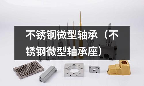 不銹鋼微型軸承（不銹鋼微型軸承座）