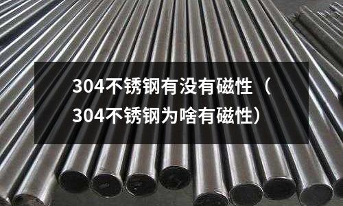 304不銹鋼有沒有磁性(304不銹鋼為啥有磁性)