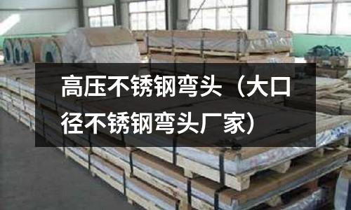 高壓不銹鋼彎頭(大口徑不銹鋼彎頭廠家)