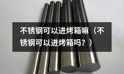 不銹鋼可以進烤箱嘛(不銹鋼可以進烤箱嗎?)