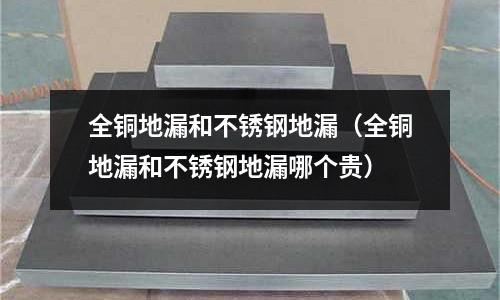 全銅地漏和不銹鋼地漏（全銅地漏和不銹鋼地漏哪個貴）