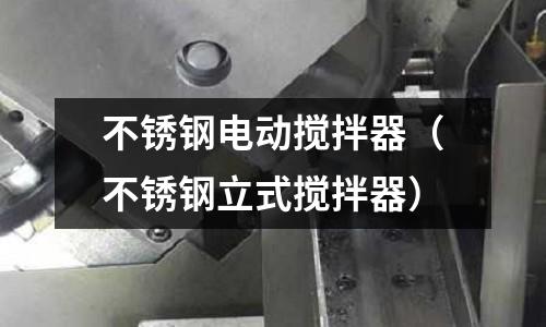 不銹鋼電動(dòng)攪拌器(不銹鋼立式攪拌器)