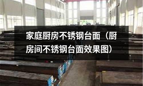 家庭廚房不銹鋼臺面(廚房間不銹鋼臺面效果圖)