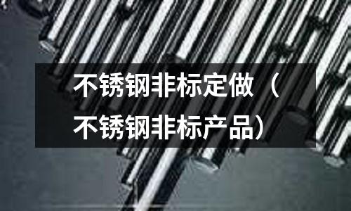 不銹鋼非標定做(不銹鋼非標產品)