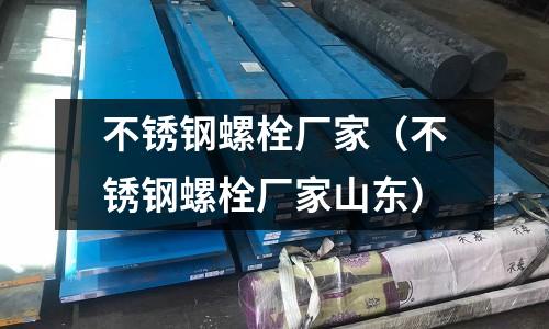 不銹鋼螺栓廠家（不銹鋼螺栓廠家山東）