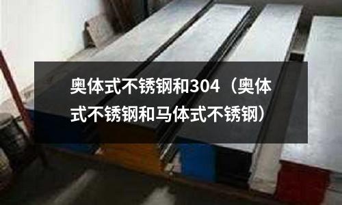 奧體式不銹鋼和304（奧體式不銹鋼和馬體式不銹鋼）