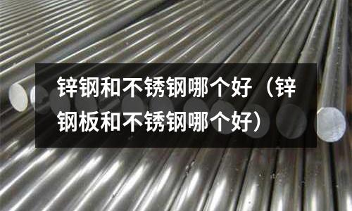 鋅鋼和不銹鋼哪個好（鋅鋼板和不銹鋼哪個好）