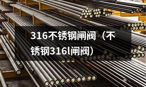 316不銹鋼閘閥(不銹鋼316l閘閥)