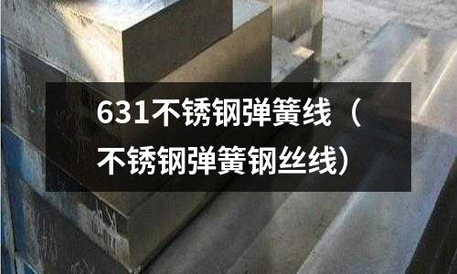 631不銹鋼彈簧線（不銹鋼彈簧鋼絲線）