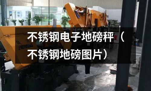 不銹鋼電子地磅秤(不銹鋼地磅圖片)