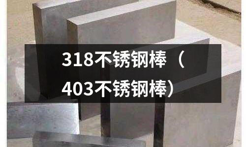 318不銹鋼棒(403不銹鋼棒)