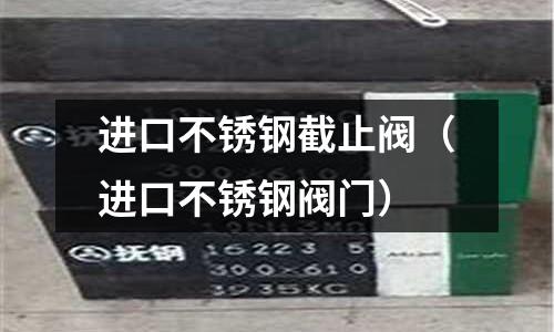 進口不銹鋼截止閥（進口不銹鋼閥門）