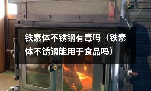 鐵素體不銹鋼有毒嗎(鐵素體不銹鋼能用于食品嗎)
