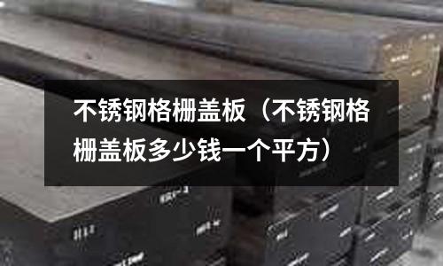 不銹鋼格柵蓋板(不銹鋼格柵蓋板多少錢一個平方)