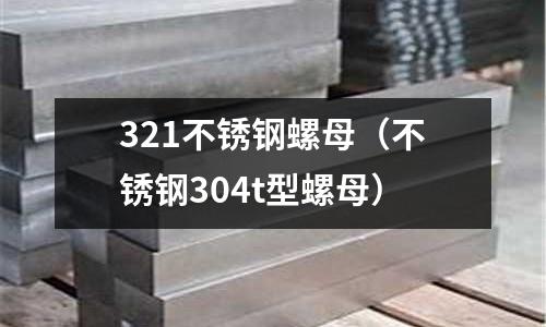 321不銹鋼螺母（不銹鋼304t型螺母）