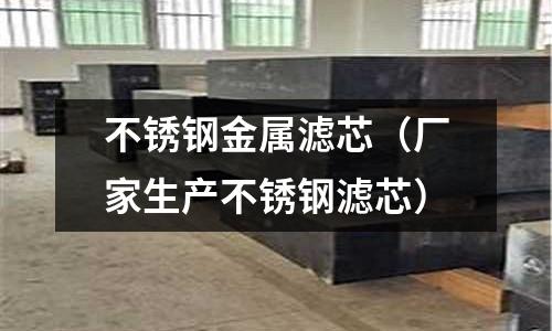 不銹鋼金屬濾芯(廠家生產不銹鋼濾芯)