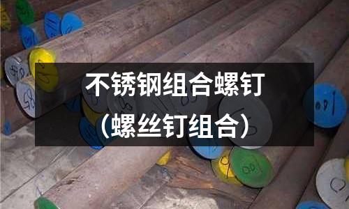 不銹鋼組合螺釘(螺絲釘組合)