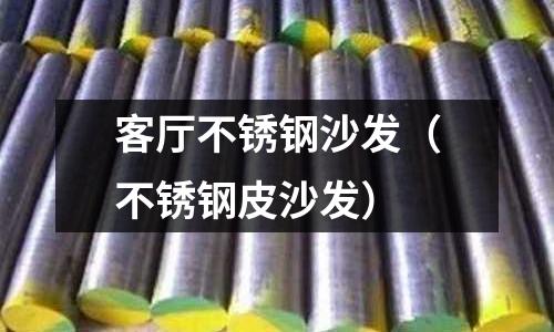 客廳不銹鋼沙發(fā)（不銹鋼皮沙發(fā)）