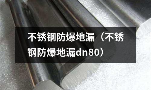 不銹鋼防爆地漏（不銹鋼防爆地漏dn80）