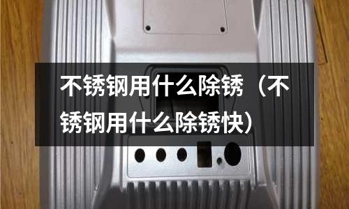 不銹鋼用什么除銹（不銹鋼用什么除銹快）