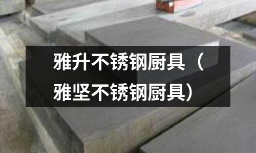 雅升不銹鋼廚具(雅堅不銹鋼廚具)