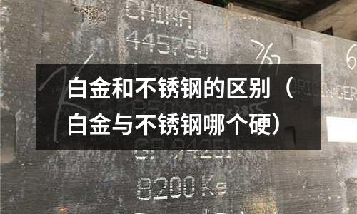 白金和不銹鋼的區別(白金與不銹鋼哪個硬)