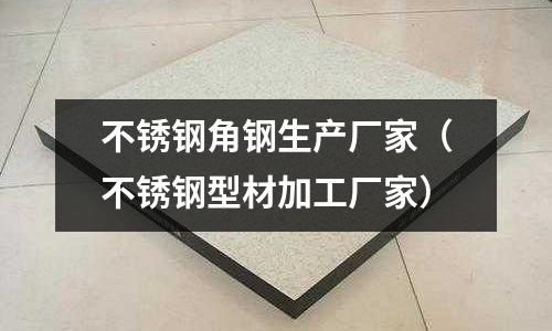 不銹鋼角鋼生產廠家(不銹鋼型材加工廠家)