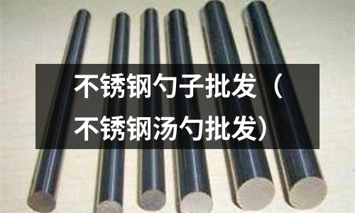 不銹鋼勺子批發(不銹鋼湯勺批發)