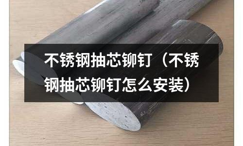 不銹鋼抽芯鉚釘（不銹鋼抽芯鉚釘怎么安裝）