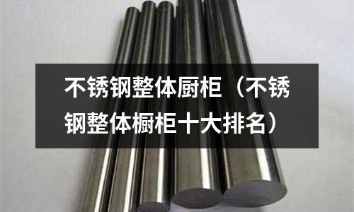 不銹鋼整體廚柜(不銹鋼整體櫥柜十大排名)