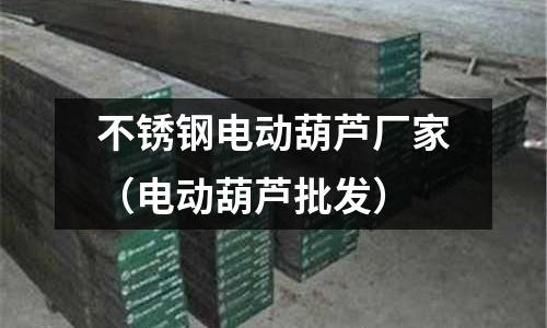 不銹鋼電動(dòng)葫蘆廠家(電動(dòng)葫蘆批發(fā))