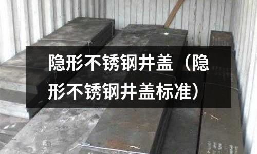 隱形不銹鋼井蓋(隱形不銹鋼井蓋標準)