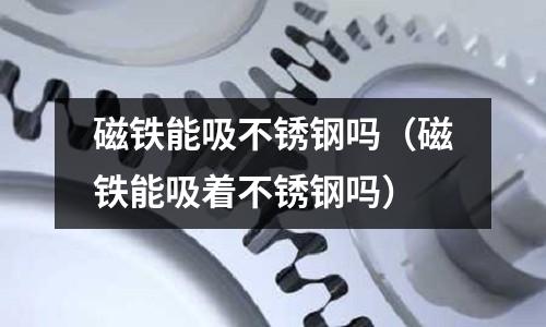 磁鐵能吸不銹鋼嗎(磁鐵能吸著不銹鋼嗎)