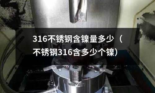 316不銹鋼含鎳量多少(不銹鋼316含多少個(gè)鎳)